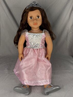 Our Generation – Amina Doll (Brown Eyes & Brunette Hair) 18”